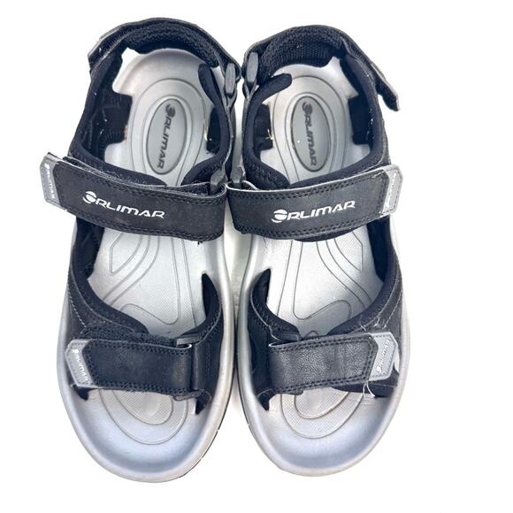 Orlimar Black and Gray Golfing Sandals Men’s Size 9